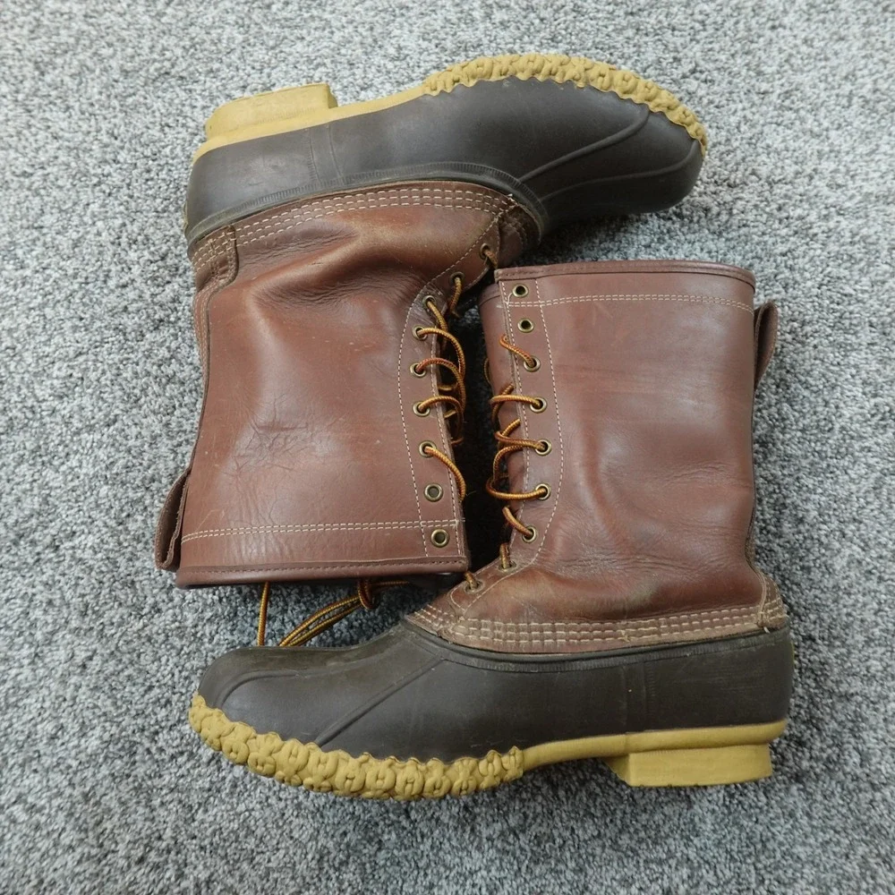 LL Bean Boots Mens 12 M Gore Tex Thinsulate Waterproof Duck Hunting Shoes USA